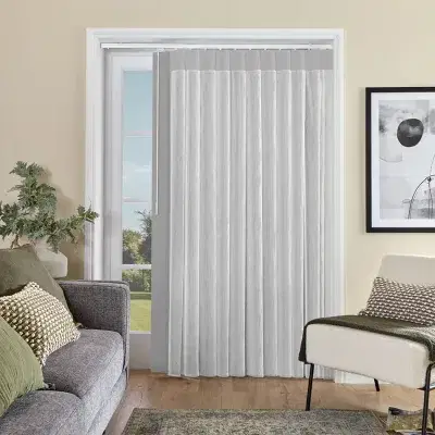 Light grey allusion blinds