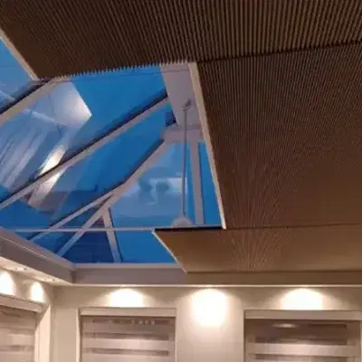 Conservatory roof blinds