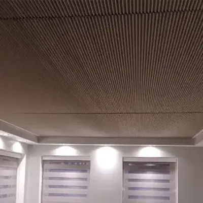 Conservatory roof blinds closed
