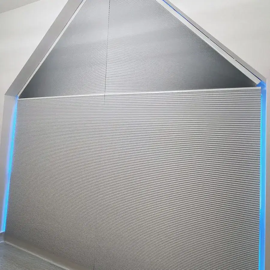 Silver Apex Blinds
