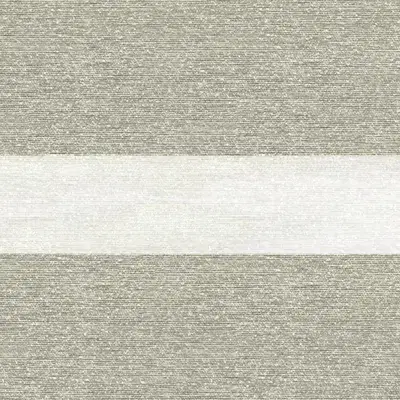 close up picture of grey and white blinds